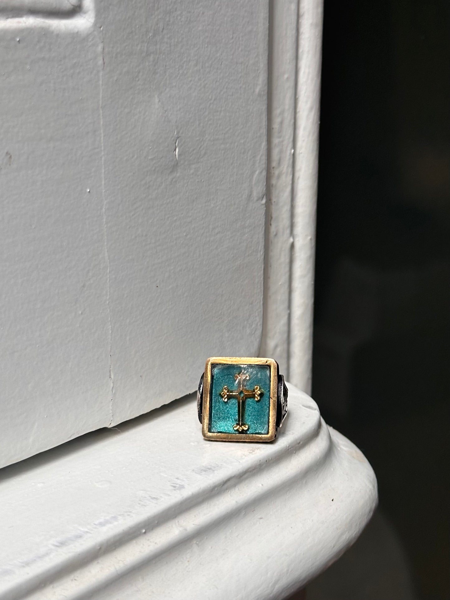 Rune Ring - Turquoise