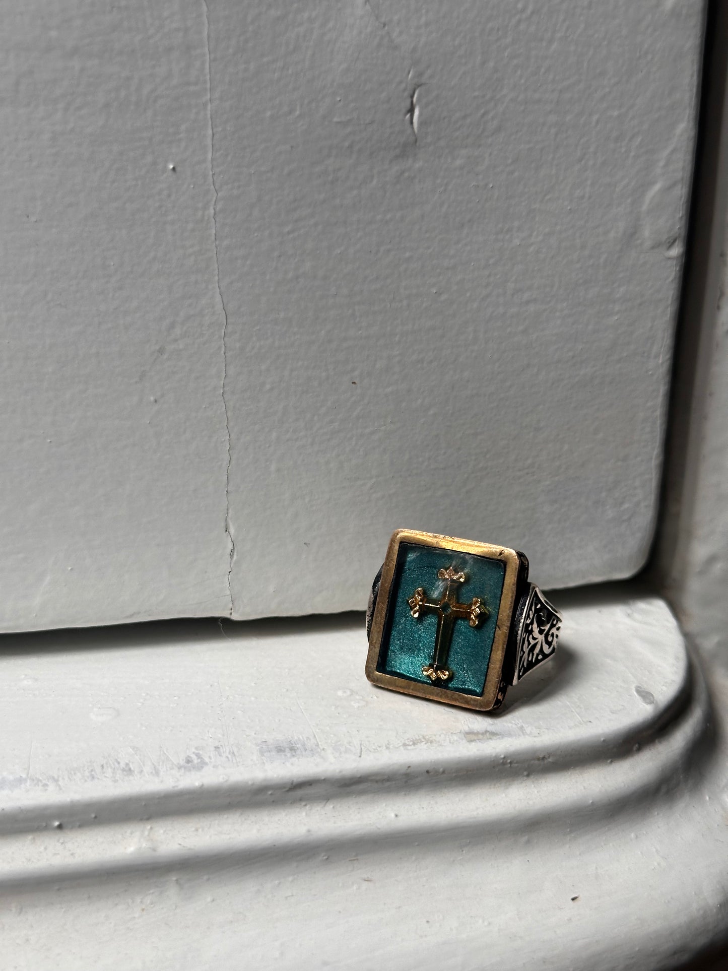 Rune Ring - Turquoise